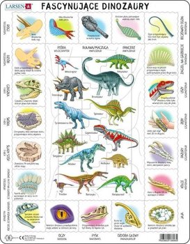 Fascynujące Dinozaury PL, gra edukacyjna, Larsen - Larsen