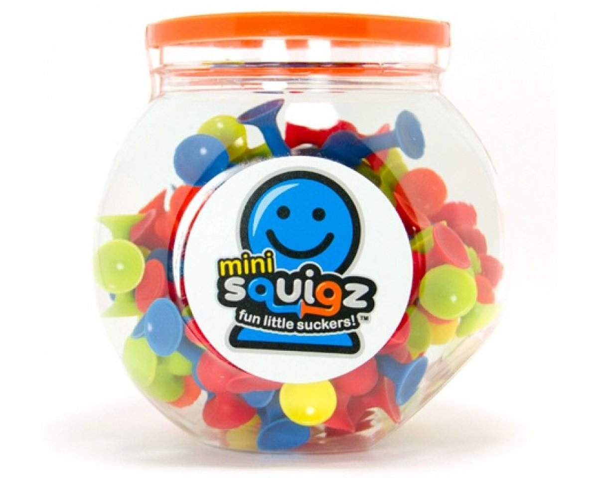 Fat Brain Toy, Przyssawki Squigz, zestaw mini