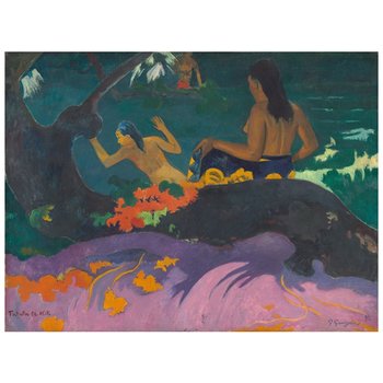 Fatata Te Miti (By The Sea) Gauguin 60x80 - Legendarte