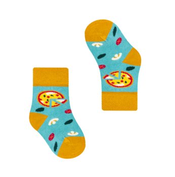 FAVES. Socks&Friends, Skarpety niemowlęce, Pizza, rozmiar 14-19 - FAVES. Socks&Friends