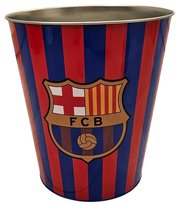 FC Barcelona Kosz na śmieci metalowy 26 cm Kibic Laliga Licencja FC Barcelona