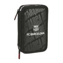 FC Barcelona piórnik z wyposażeniem double filled pencil case 29 PCS 412625854 czarny FC Barcelona