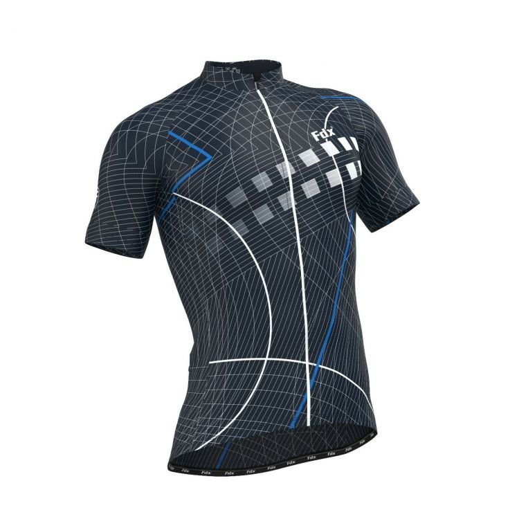 FDX Classic II Cycling Jersey NIEBIESKA koszulka rowerowa FDX Sport Sklep