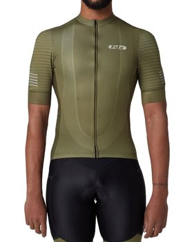 FDX Plain Sleeve Cycling Jersey | OLIVE - Rozmiar M - FDX