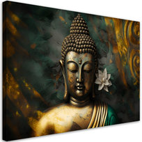 Feeby Obraz na płótnie Budda Abstrakcja Zen 90x60
