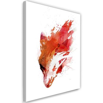 Feeby, Obraz na płótnie - Canvas, Czerwony wilk, 50x70 cm - Feeby