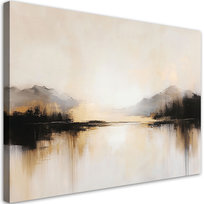 Feeby Obraz na płótnie, FEEBY Abstrakcja w beżu 100x70