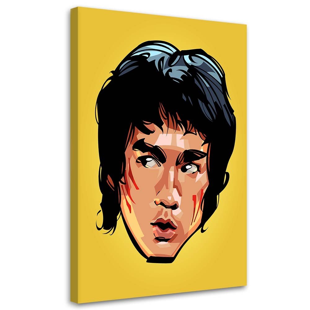 Feeby Obraz na płótnie, FEEBY Bruce Lee 80x120 - Feeby | Sklep EMPIK.COM