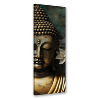 Feeby Obraz na płótnie, FEEBY Budda Abstrakcja Zen 30x90