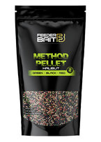 FEEDER BAIT PELLET HALIBUT GREEN BLACK RED 2MM FEEDER BAIT