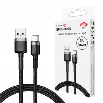 Feegar Kabel Przewód Usb Type-C Qc 3.0 5A Nylon - Feegar