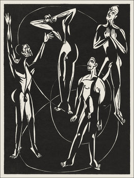 Feelings, Ernst Ludwig Kirchner - plakat 70x100 cm - Galeria Plakatu