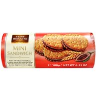 Feiny Biscuits Mini Markizy z Czekoladowym Nadzieniem 180 g Feiny Biscuits