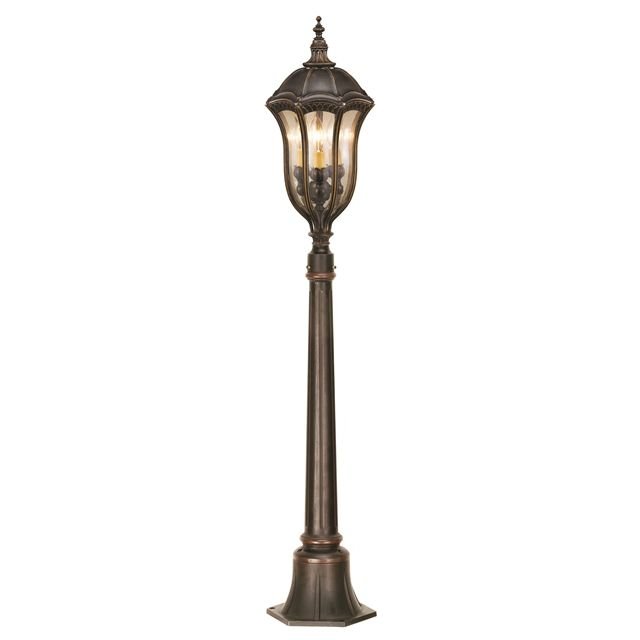 Фото - Прожектор / світильник Feiss , Zewnętrzna lampa stojąca BATON ROUGE, 3x60W/E14 