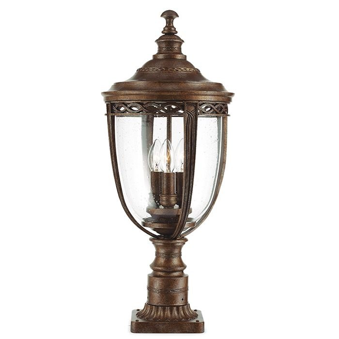 Zdjęcia - Naświetlacz / lampka Feiss , Zewnętrzna lampa stojąca ENGLISH BRIDLE, 3x60W/E14 