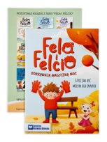 Fela i Felcio odkrywają magiczną moc. Czyli jak być miłym dla innych. Książka dla dzieci. Książka dla dzieci. Edukacyjna, nauka emocji, dodatki