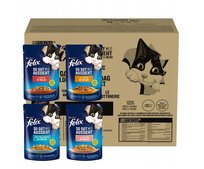 Felix Fantastic Karma dla kotów w galaretce 10,2 kg (120 x 85 g)