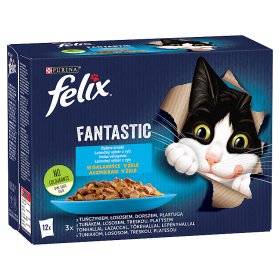 Felix Fantastic Rybne Smaki w galaretce: 12x85g - Felix