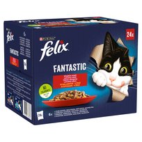 Felix Fantastic Wiejskie Smaki w galaretce: 24x85g
