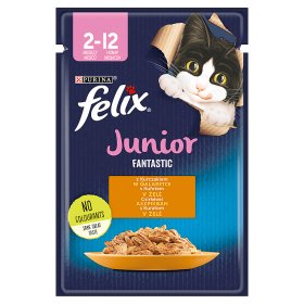 Felix Junior kurczak w galaretce - saszetka 85g - Felix