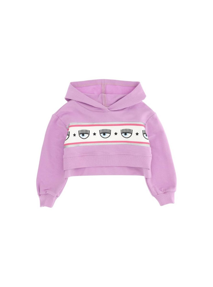 CHIARA FERRAGNI Felpa Bambina Chiara Ferragni 510609_0250_LILLA