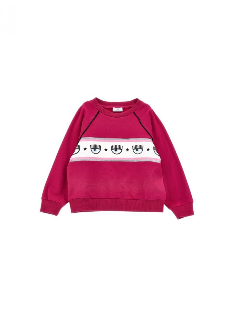 CHIARA FERRAGNI Chiara Ferragni Felpa Bambina 59B605_2010_fucsia