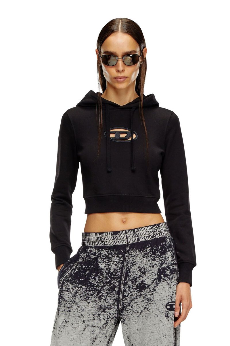 Diesel felpa donna diesel a15714 0grac - f-slimmy-hd 9xx