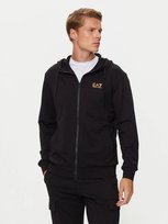 felpa sport uomo ea7 8npm33 pjvrz 0208 black Inna marka