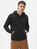 felpa uomo dickies oakport zip hoodie - dk0a4xd3 black Inna marka