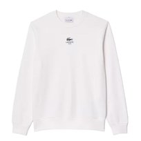 felpe senza cappuccio uomo lacoste - sweatshirt - bianco Inna marka