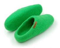 Feltiness, Paputy Groszkowe, kapcie wełniane 37-38 (24cm)