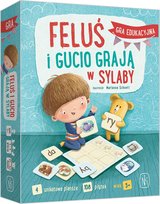 Feluś i Gucio grają w sylaby, gra planszowa, Nasza Księgarnia Nasza Księgarnia