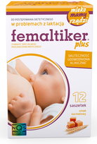Femaltiker Plus Proszek dla Matek Karmiących Piersią 12 sasz. Karmel
