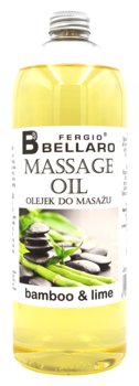 Fergio Belaro, Olejek do masażu, Bamboo & Lime, 1L - Fergio Bellaro