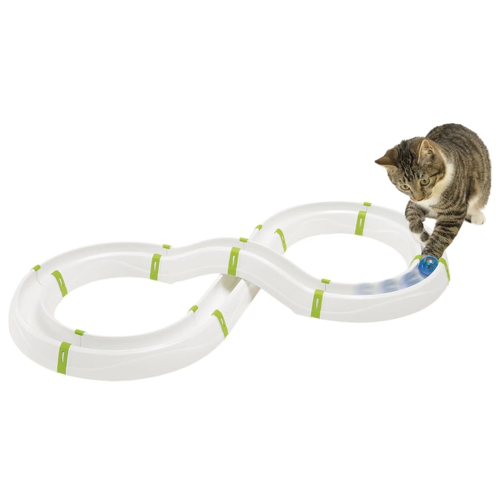 Zdjęcia - Zabawka dla kota Ferplast Zabawkowy tor dla kota Typhon z modułami, biały 