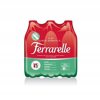 Ferrarelle naturalnie musująca woda gazowana 6x1,5