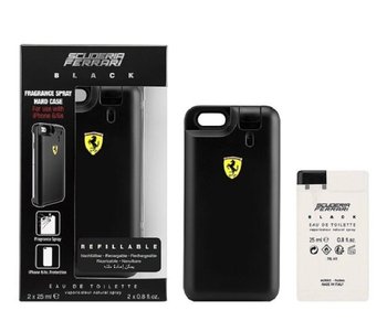 Ferrari, Black, zestaw, 2 szt. + obudowa na telefon - Ferrari