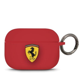 Ferrari FEACAPSILGLRE AirPods Pro cover czerwony, Silicone - Ferrari