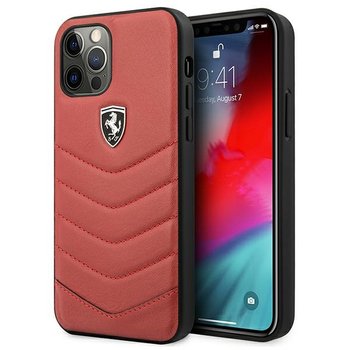 Ferrari FEHQUHCP12LRE iPhone 12 Pro Max 6,7" czerwony/red hardcase Off Track Quilted - Ferrari