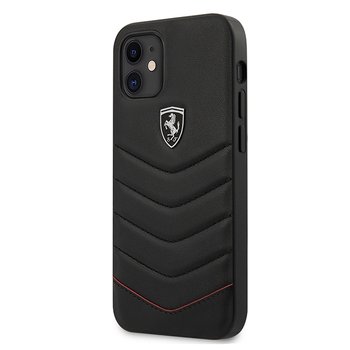 Ferrari FEHQUHCP12SBK iPhone 12 mini 5,4" czarny/black hardcase Off Track Quilted - Ferrari
