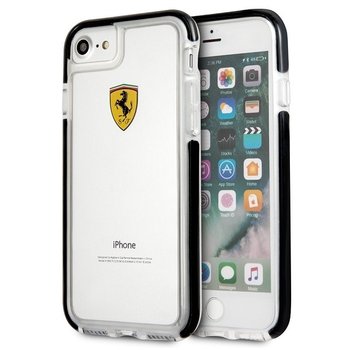 Ferrari Hardcase FEGLHCP7BK iPhone 7/8 SE2020 Shockproof transparent black - Ferrari