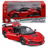 Ferrari SF90 XX Stradale 4.0 V8 1:24 model Bburago 18-26032 WŁOSKI SAMOCHÓD