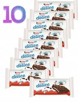 Ferrero Kinder DELICE 10 SZTUK ciastka czekoladowe 10x39g Ferrero