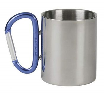 Ferrino, Kubek Tazza con Moschettone, srebrny - Ferrino