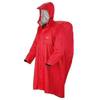 Ferrino, Płaszcz przeciwdeszczowy Trekker, czerwony, rozmiar L/XL - Ferrino