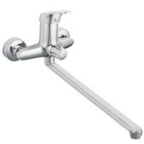FERRO ONE BATERIA WANNOWA Z WYLEWKĄ 350MM BEZ ZESTAWU NATRYSKOWEGO, CHROM Ferro
