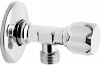 FERRO zawór grzybkowy wodny 1/2x3/4 cala + rozeta