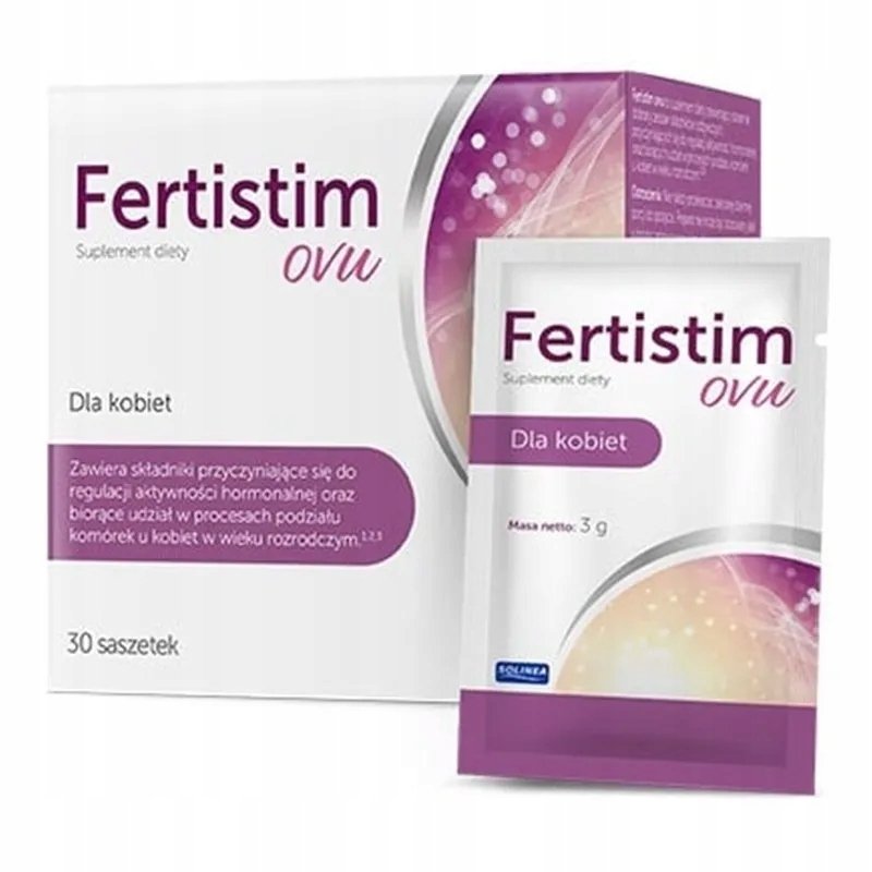Fertistim Ovu dla Kobiet 30 Saszetek - SOLINEA | Sklep EMPIK.COM