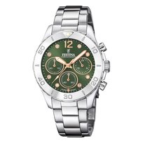 Festina zegarek damski stal nierdzewna srebrny Festina Boyfriend zegarek na rękę UF20603/5 Festina
