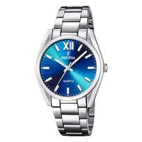 Festina zegarek damski stal nierdzewna srebrny Festina Boyfriend zegarek na rękę UF20622/I Festina